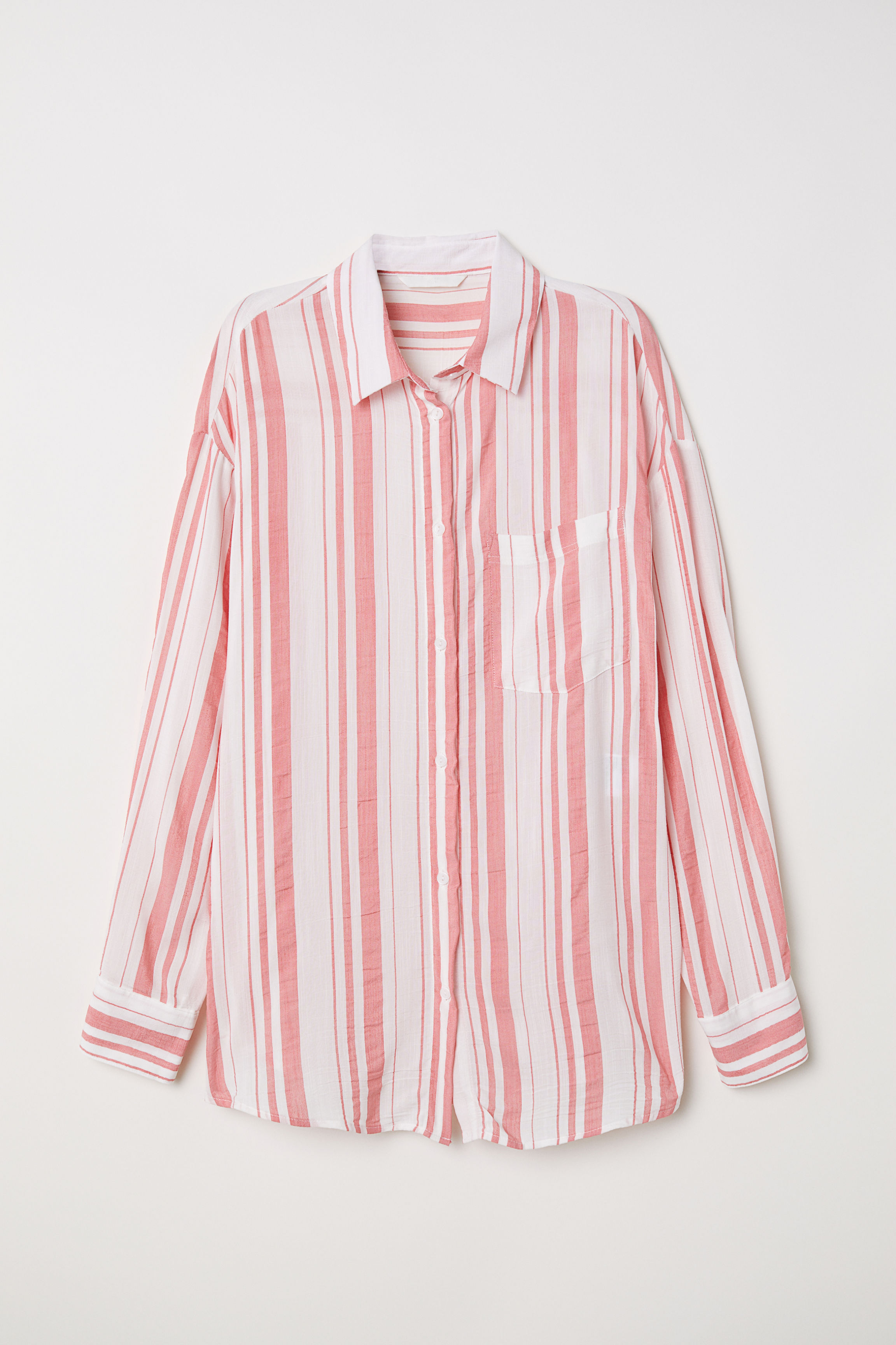 

Рубашка H&M 0626815  белый, Рубашка H&M 0626815 48 белый