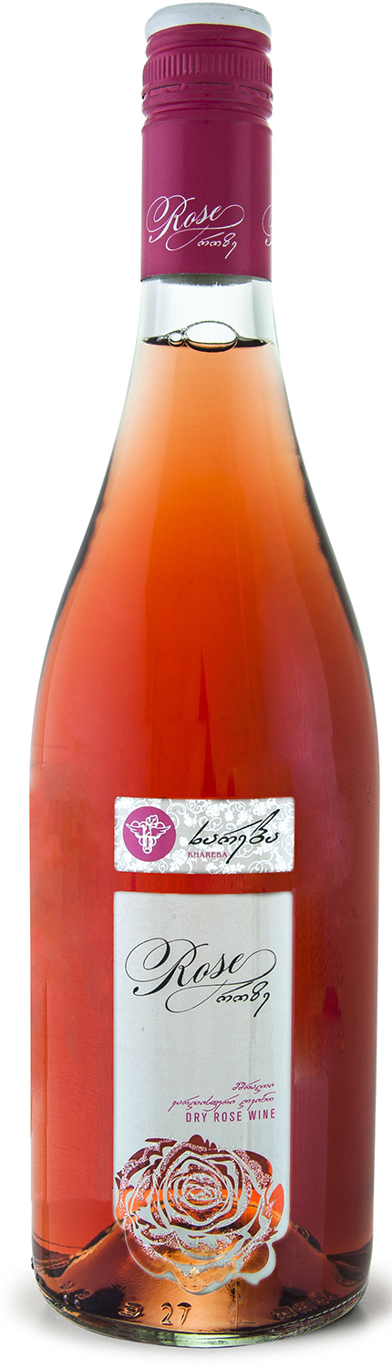 Акція на Вино Khareba Розе розовое сухое 0.75 л 12.5% (4860001193622) від Rozetka UA
