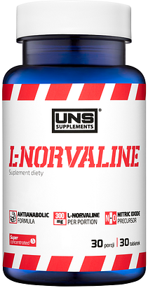 

Аминокислота UNS L-NORVALINE 30 caps