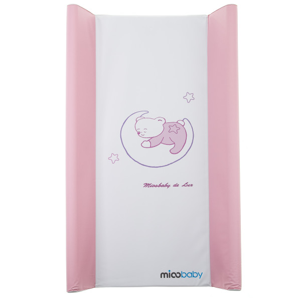 

Пеленальный матрас Mioobaby большой, жесткий Sleeping on the Moon pink (9018191)