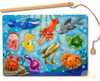 

Пазл Melissa&doug Магнитный пазл Рыбалка (MD13778)