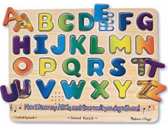 

Пазл Melissa&doug Алфавит (MD340)