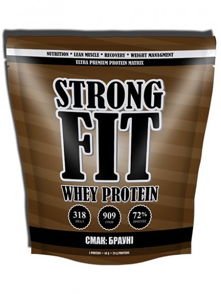 

Протеин Strong Fit Whey Protein 909 g /22 servings/ Лесная ягода 909 г