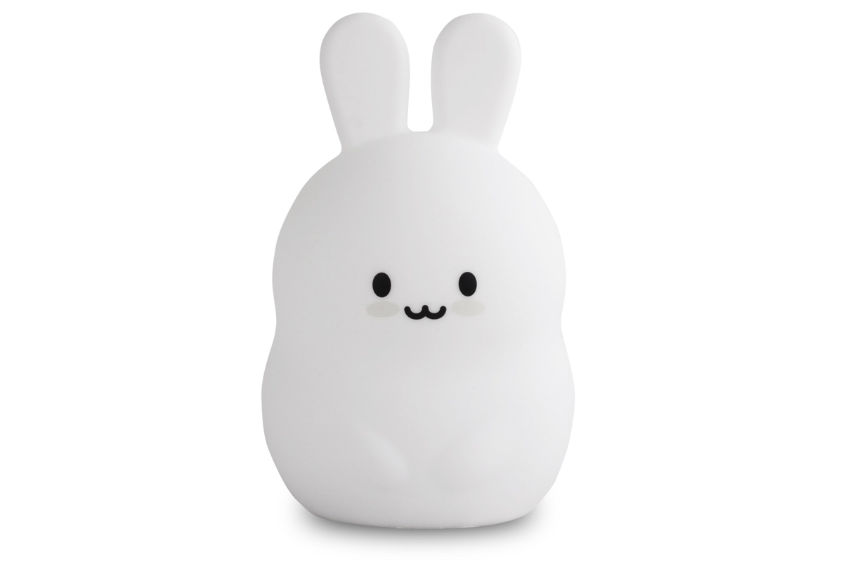

Силиконовый ночник детский Click Зайчик игрушка 14 см 7 цветов
