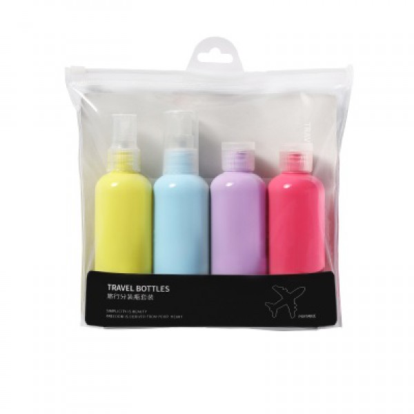 

Дорожный набор емкостей для косметики Yuemei Travel Bottles № 2 (100мл/4 шт.) Разноцветный
