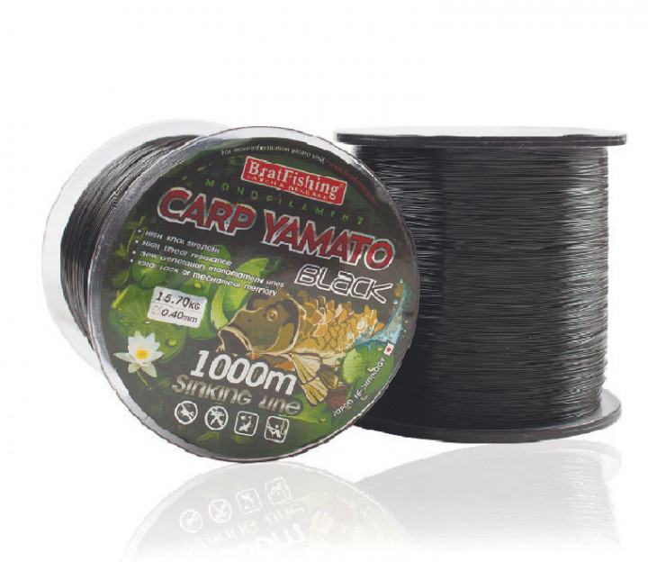 

Леска BratFishing Carp Yamato - Black 1 000м 0.25мм (30/01-019-025)