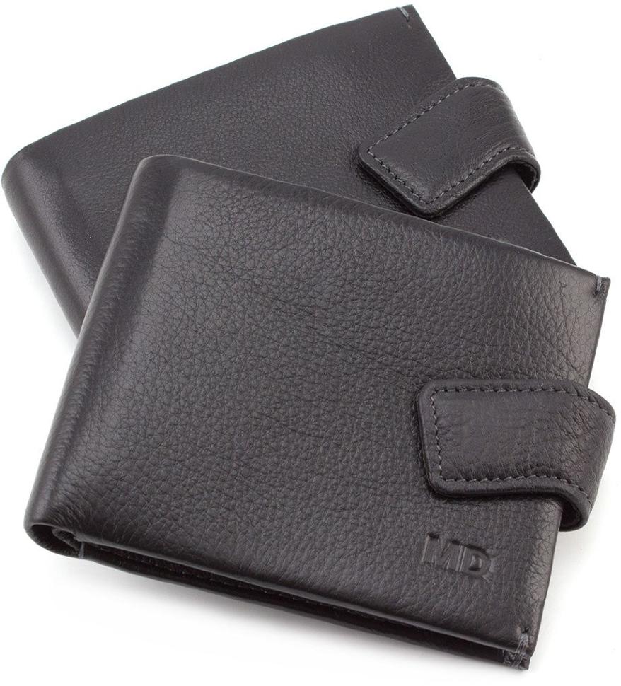 

Мужской кожаный кошелек MD Leather 4m-611