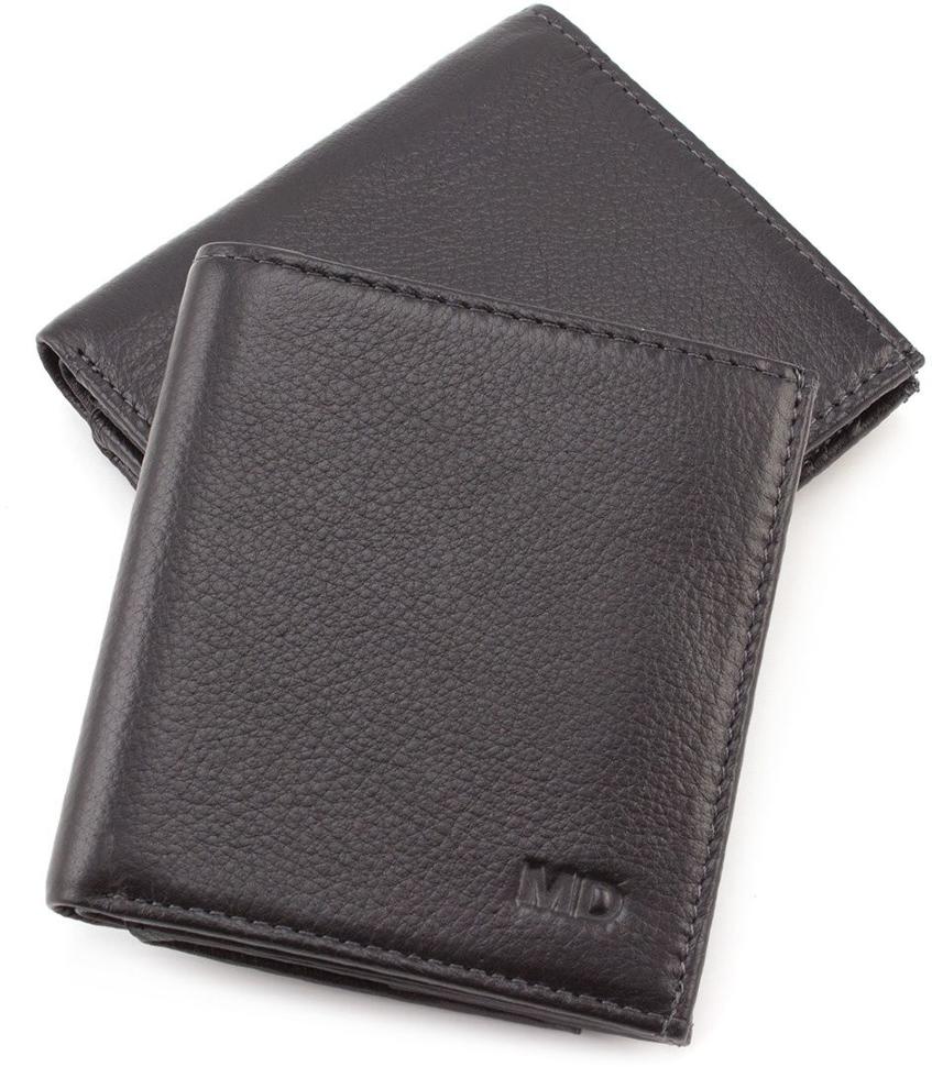 

Мужской кожаный кошелек MD Leather 606A