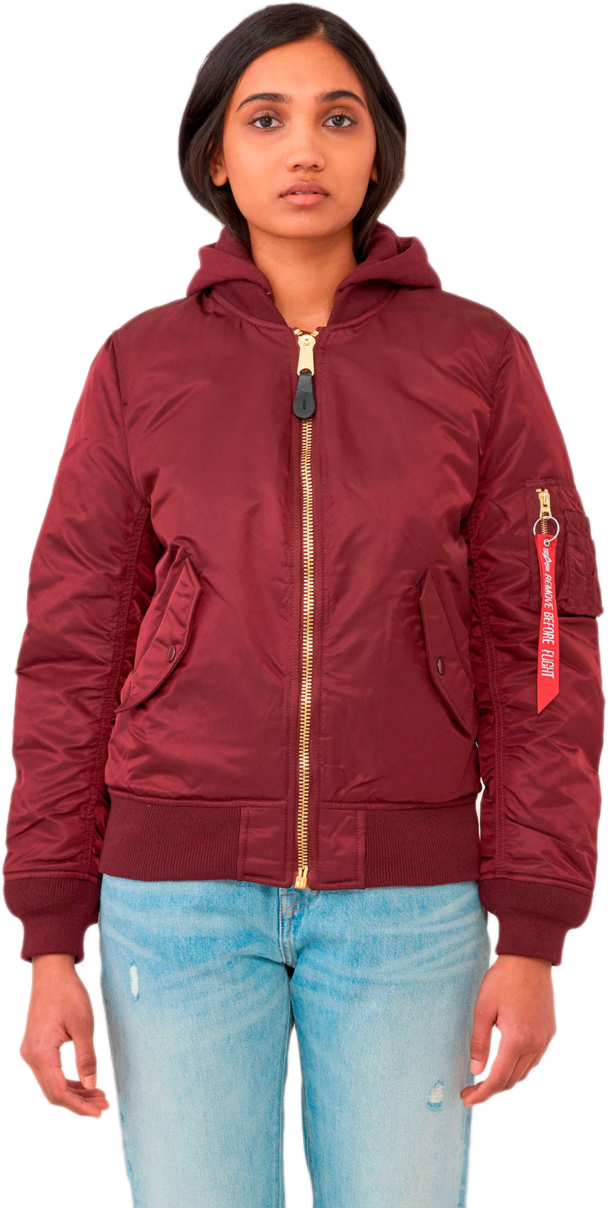 

Бомбер Alpha Industries MA-1 Natus W WJM47505C1  Maroon/Mauve Lining, Бомбер Alpha Industries MA-1 Natus W WJM47505C1 S Maroon/Mauve Lining