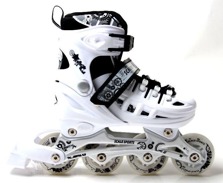 

Ролики Scale Sports. White LF 905, размер 29-33