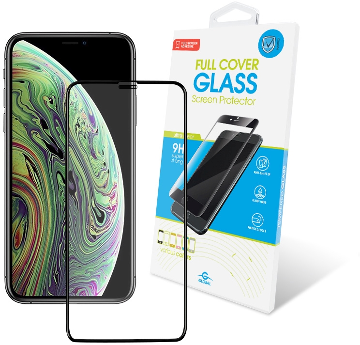 

Защитное стекло Global для Apple iPhone Xs Max Black