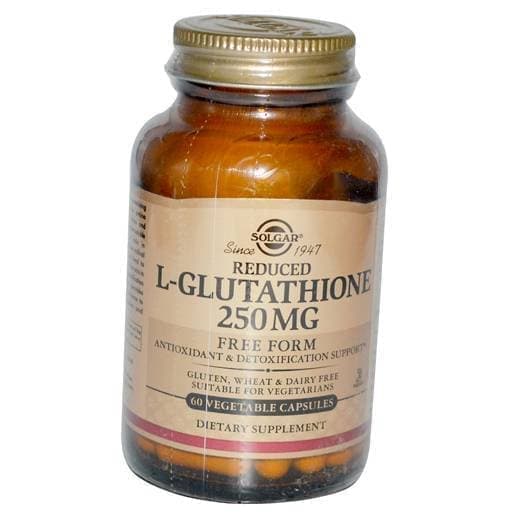 

Reduced L-Glutathione 250 Solgar 60вегкапс (70313013)
