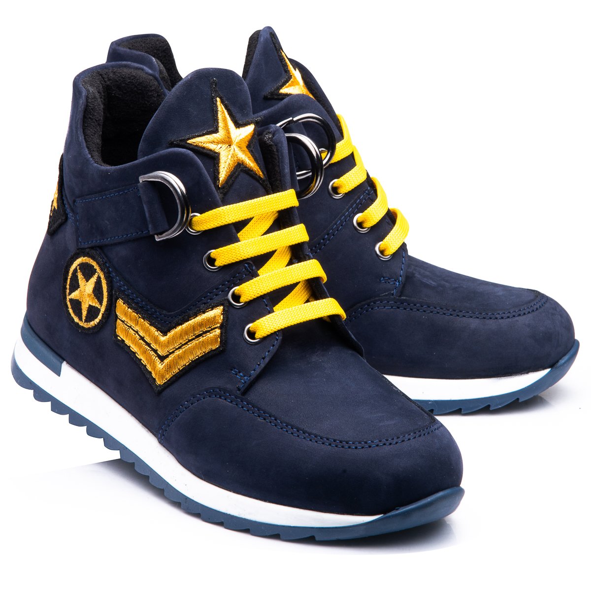 

Ботинки Theo Leo RN017 39 25.5 см Синие,желтые