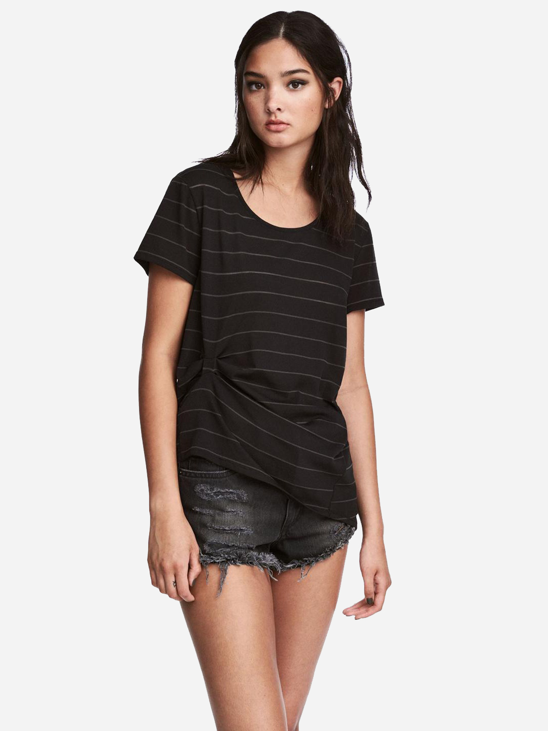 

Футболка H&M a30_490279003 XS Черная