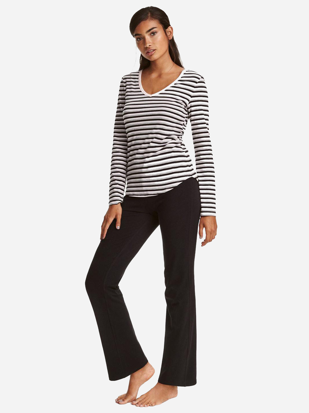 

Лонгслив H&M a30_426448003 XS Серый