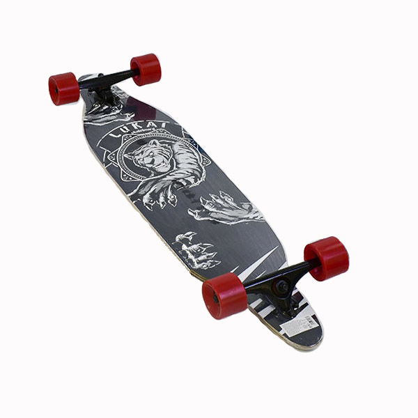 

Лонгборд Best Board скейт С 32023 Lukai Черный (И7)