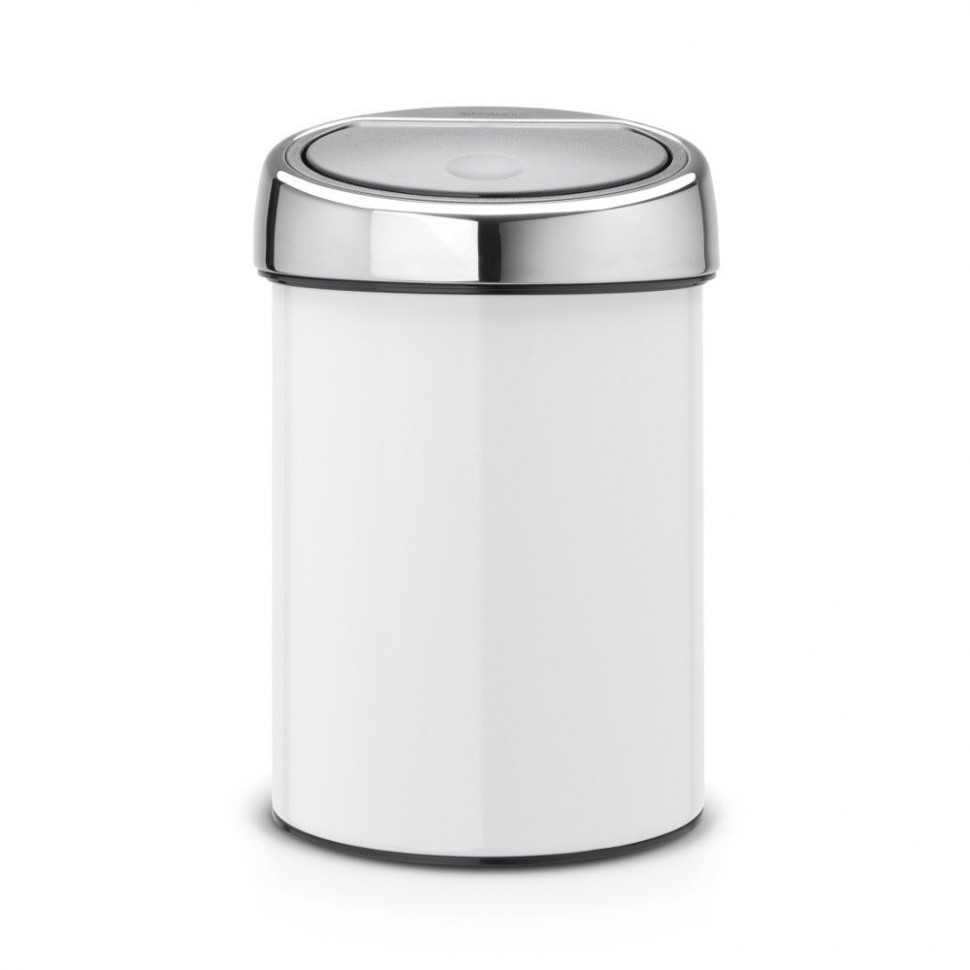 

Мусорное ведро настенное Brabantia Touch Bin 3 л (белое)