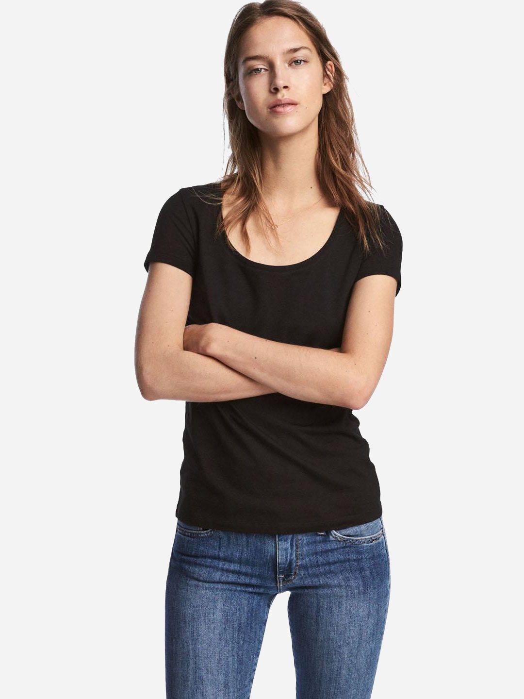 

Футболка H&M 264984a44 L Черная