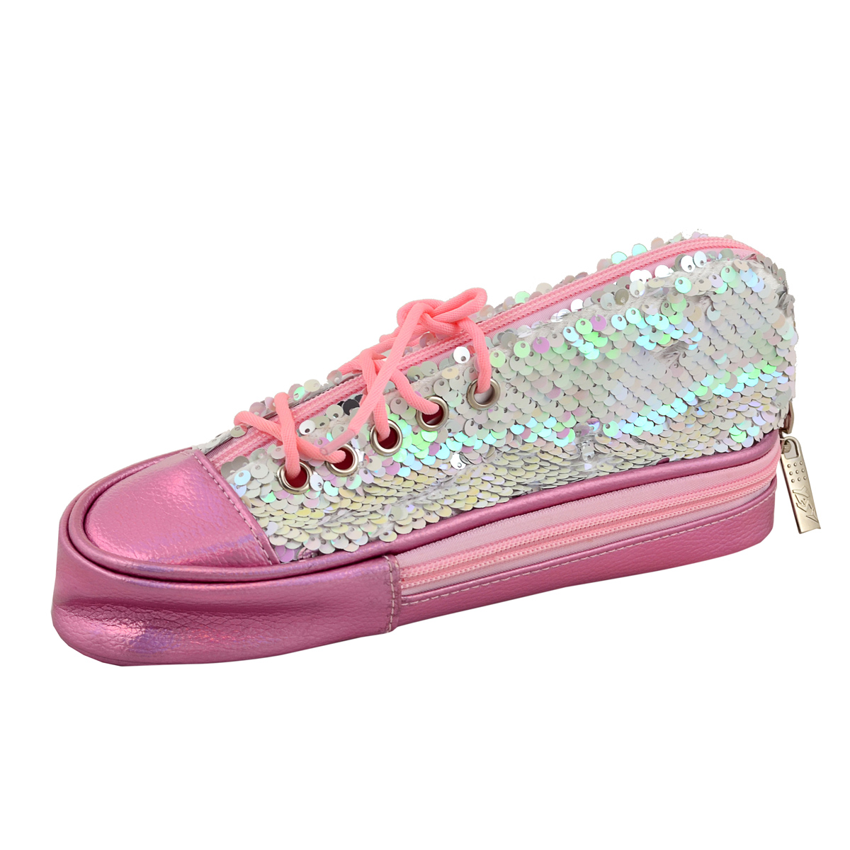 

Пенал мягкий YES TP-24 &apos&aposSneakers with sequins&apos&apos rainbow