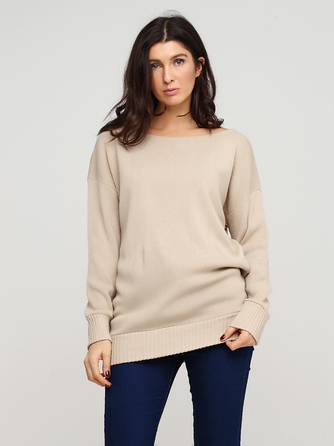 

Джемпер Boohoo pzz63336s51 M-L Бежевый
