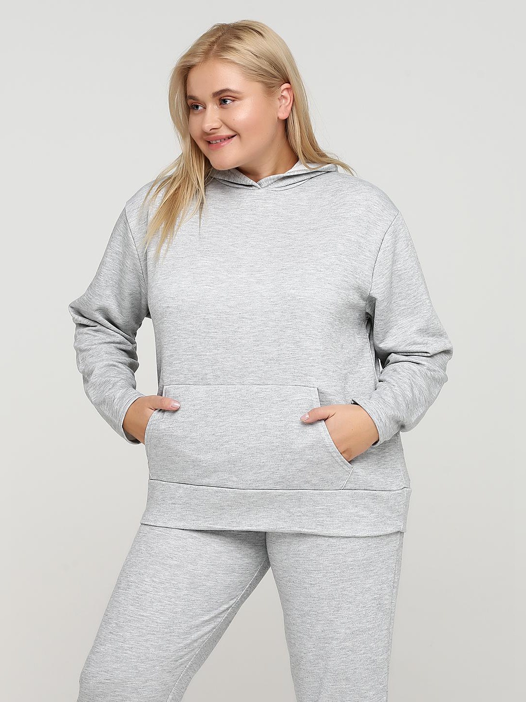 

Худи Boohoo pzz73727s51 44 Серое