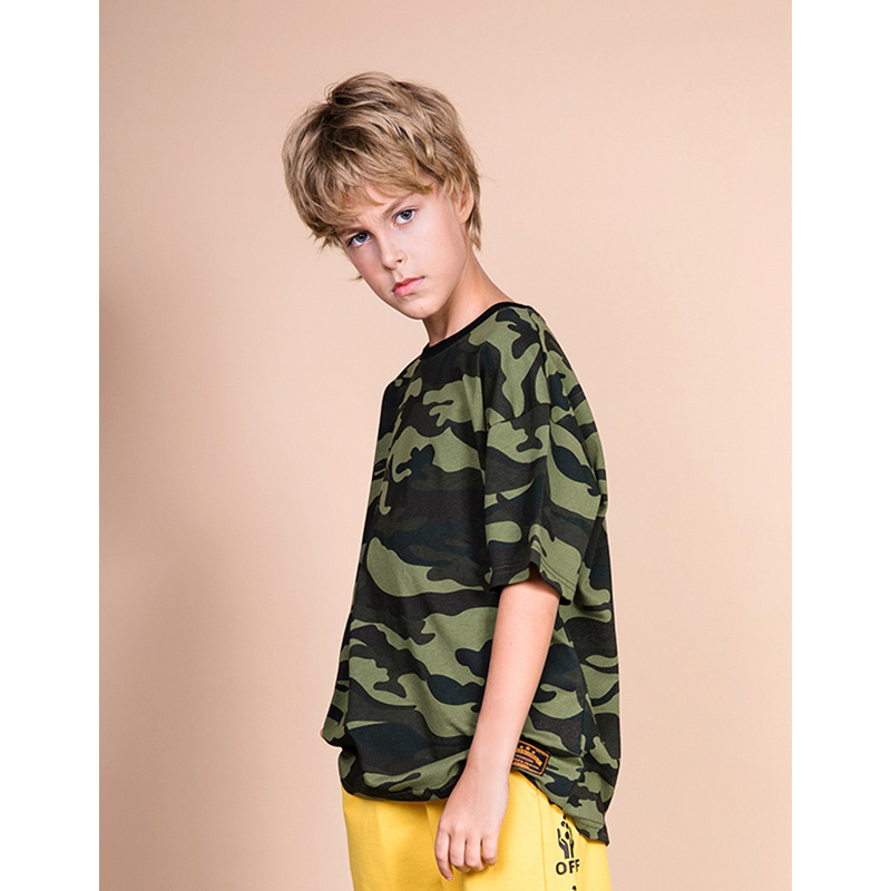 

Футболка для мальчика Милитари Bronco (120) Хаки