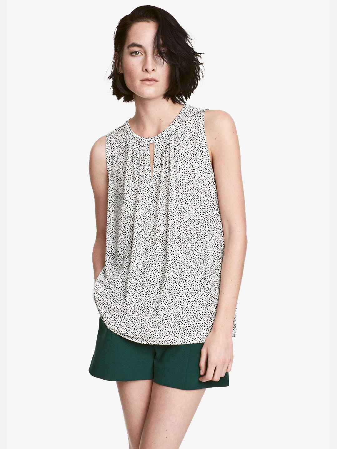 

Топ H&M 511561a60 M Белый