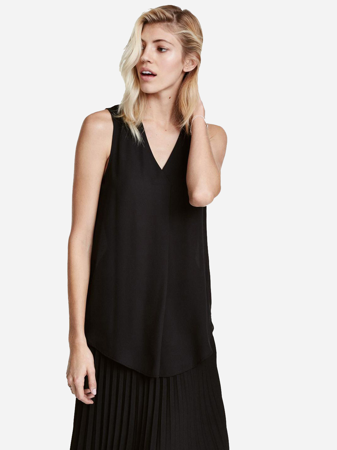 

Блузка H&M 3895444a56 44 Черная