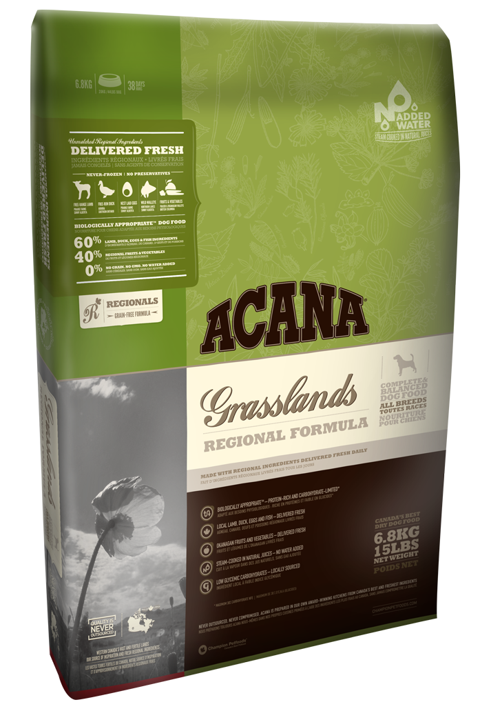 

Сухой корм ACANA GRASSLANDS DOG для собак всех пород и возрастов, 2 кг