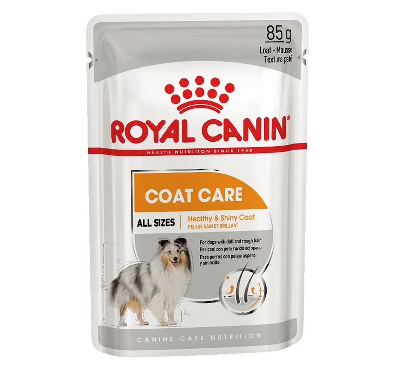 

Влажный корм Royal Canin (Роял Канин) Coat Beauty Loaf для собак с тусклой и сухой шерстью, 85 грx12 шт