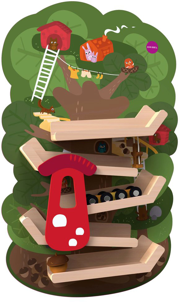 

Настенная игрушка ORibel Veritiplay Приключение на дереве (OR815-90001)