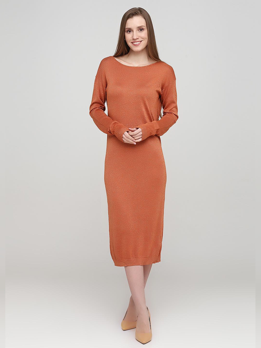 

Платье H&M 153000s67 S Коричневое