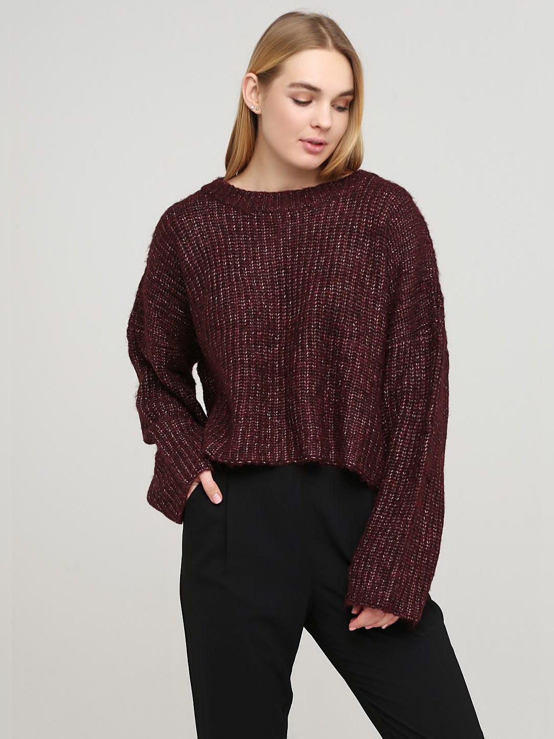 

Джемпер H&M 212635s67 L Бордовый