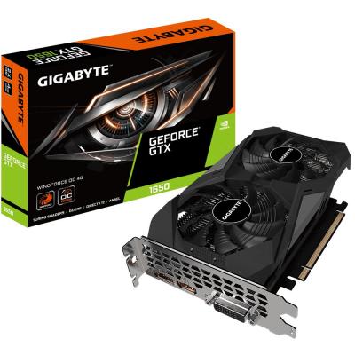 

Видеокарта GIGABYTE GeForce GTX1650 4096Mb D6 WF2 OC (GV-N1656WF2OC-4GD)