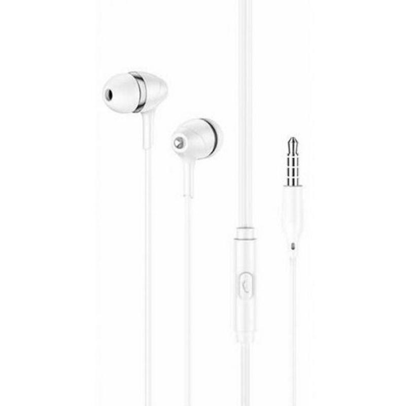 

Наушники Hoco M76 White + mic + button call answering