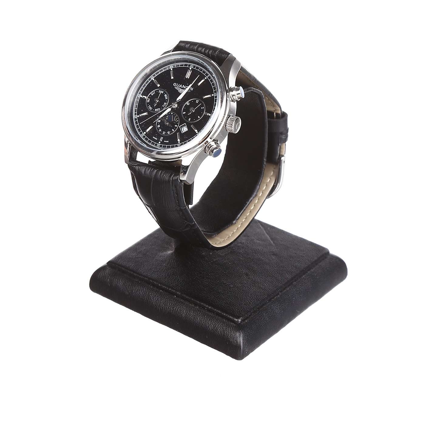 

Часы Guanqin Silver-Black-Black GQ12002-1A CL (GQ12002-1ASBB)