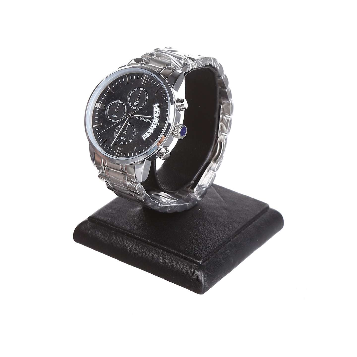 

Часы Guanqin Silver-Black-Silver GS19053 CS