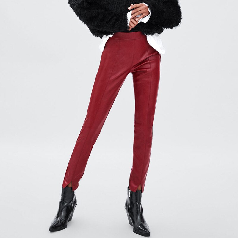 

Брюки женские skinny из искусственной кожи Flames, красный Berni Fashion () Красный, Брюки женские skinny из искусственной кожи Flames, красный Berni Fashion (M) Красный