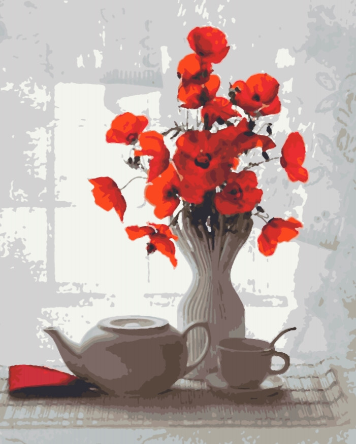 

Картина по номерам Чаепитие, 40*50 см, без коробки RB