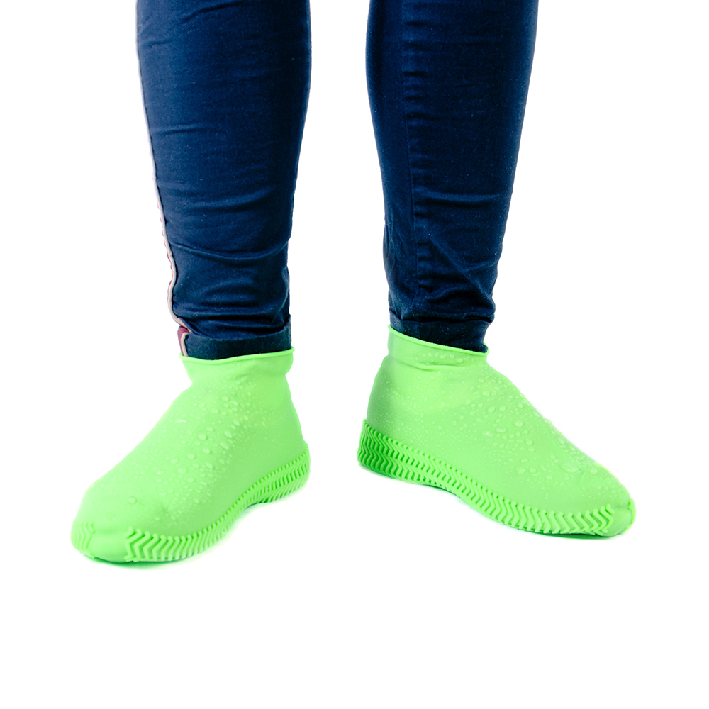 

Чехлы-бахилы для обуви силиконовые Coolnice M (37-41) Зелёные