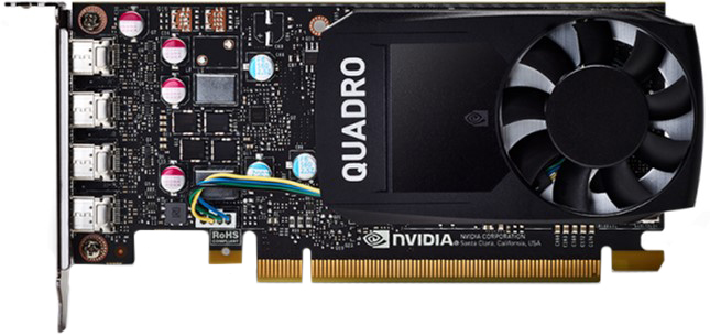 

PNY PCI-Ex NVIDIA Quadro P620V2 2GB GDDR3 (128bit) (1354/4012) (4 x miniDisplayPort) (VCQP620V2-SB)