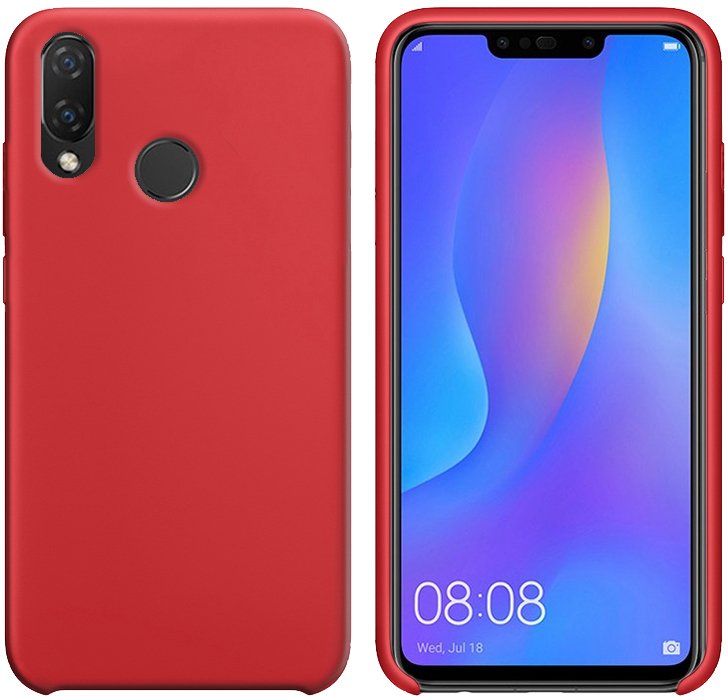 

Панель Intaleo Velvet для Huawei P Smart+ Red