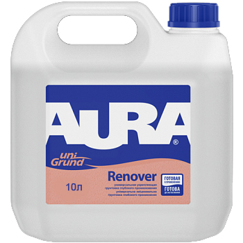 

Грунтовка глубокого проникновения AURA Unigrund Renover 10 л