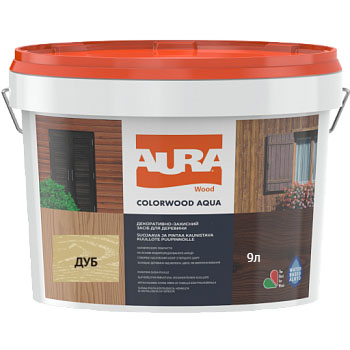 

Лазурь Aura ColorWood Aqua полумат дуб 9 л