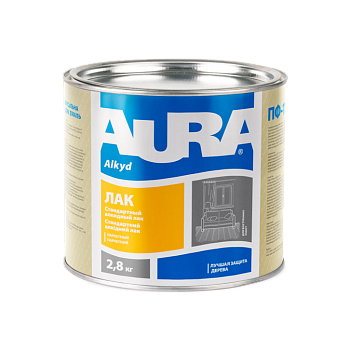 

Паркетный лак AURA глянцевый 2.5 кг
