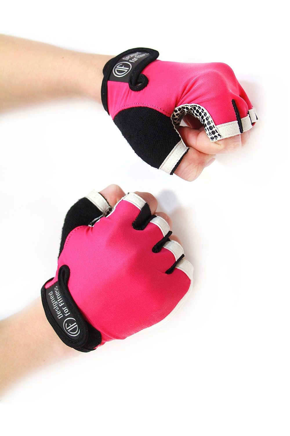 

Перчатки Designed for Fitness White N Pink (S розовый)