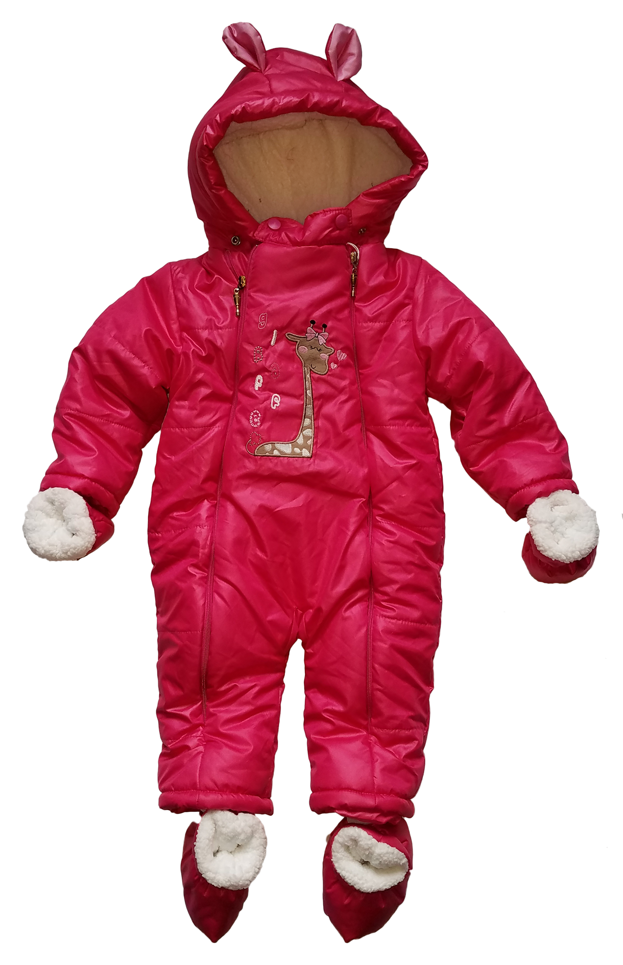 

Комбинезон на меху-плюше Жираф COPPA Kids Wear Рост: 92-98 см Размер: 28