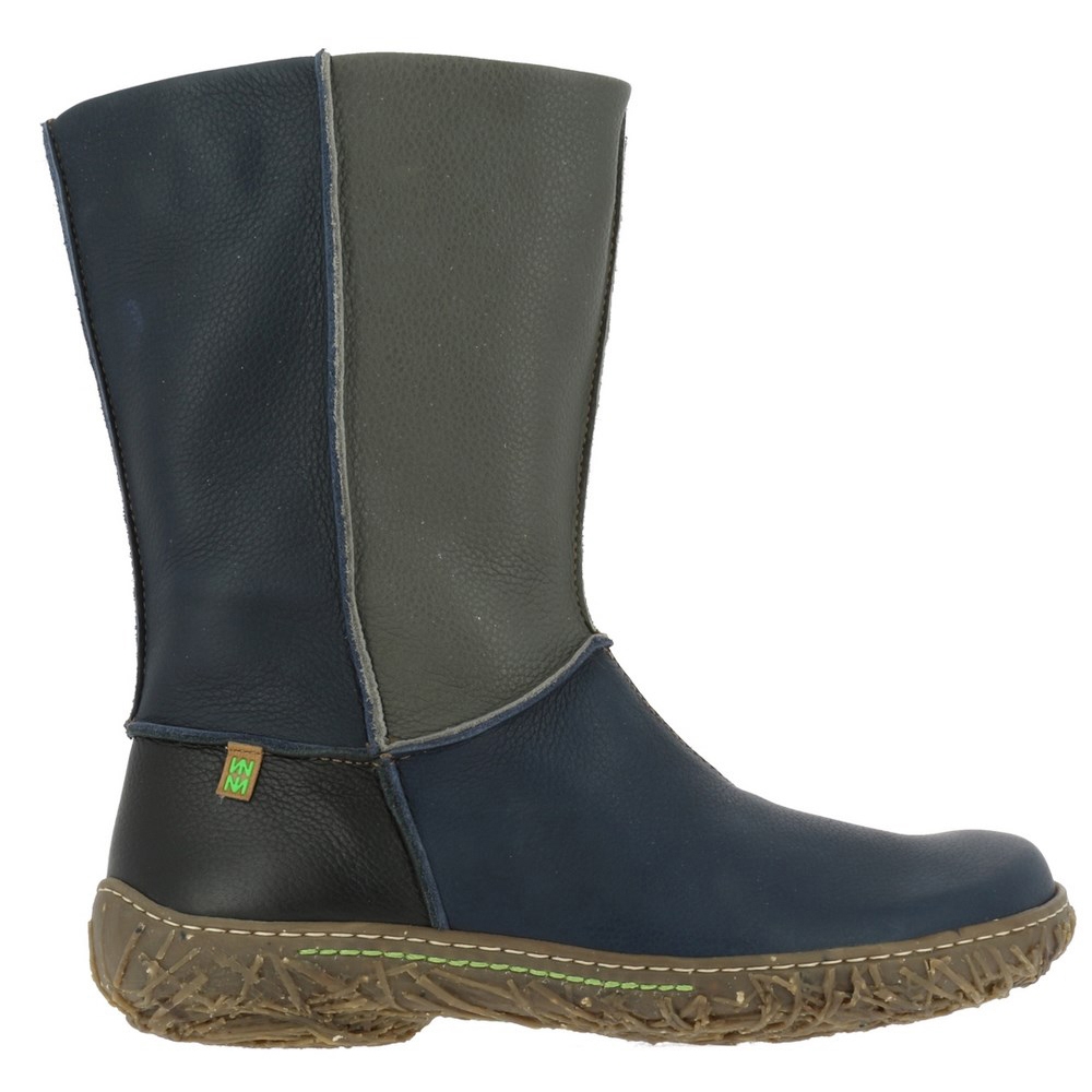 

Сапоги El Naturalista N796 Soft Grain Ocean-Grafito-Black / Nido 41