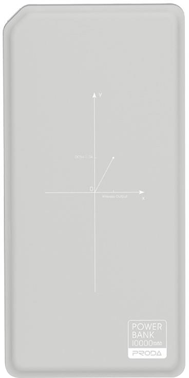 

УМБ Remax Proda Chicon Qi 10000 mAh Grey/White (PPP-33-GREY+WHITE)