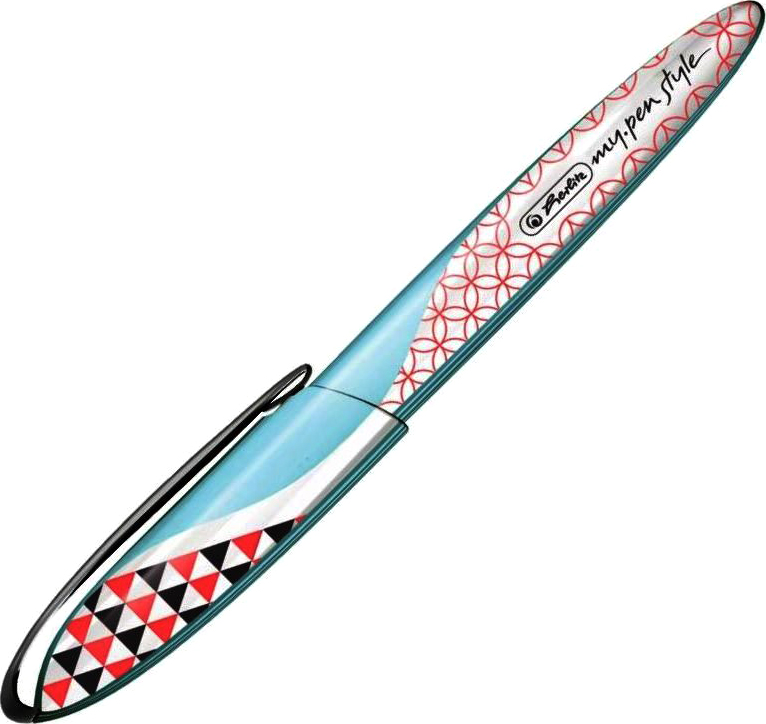 

Ручка перьевая Herlitz My.Pen Style Graphic Pastel Синяя Разноцветный корпус (50009954)